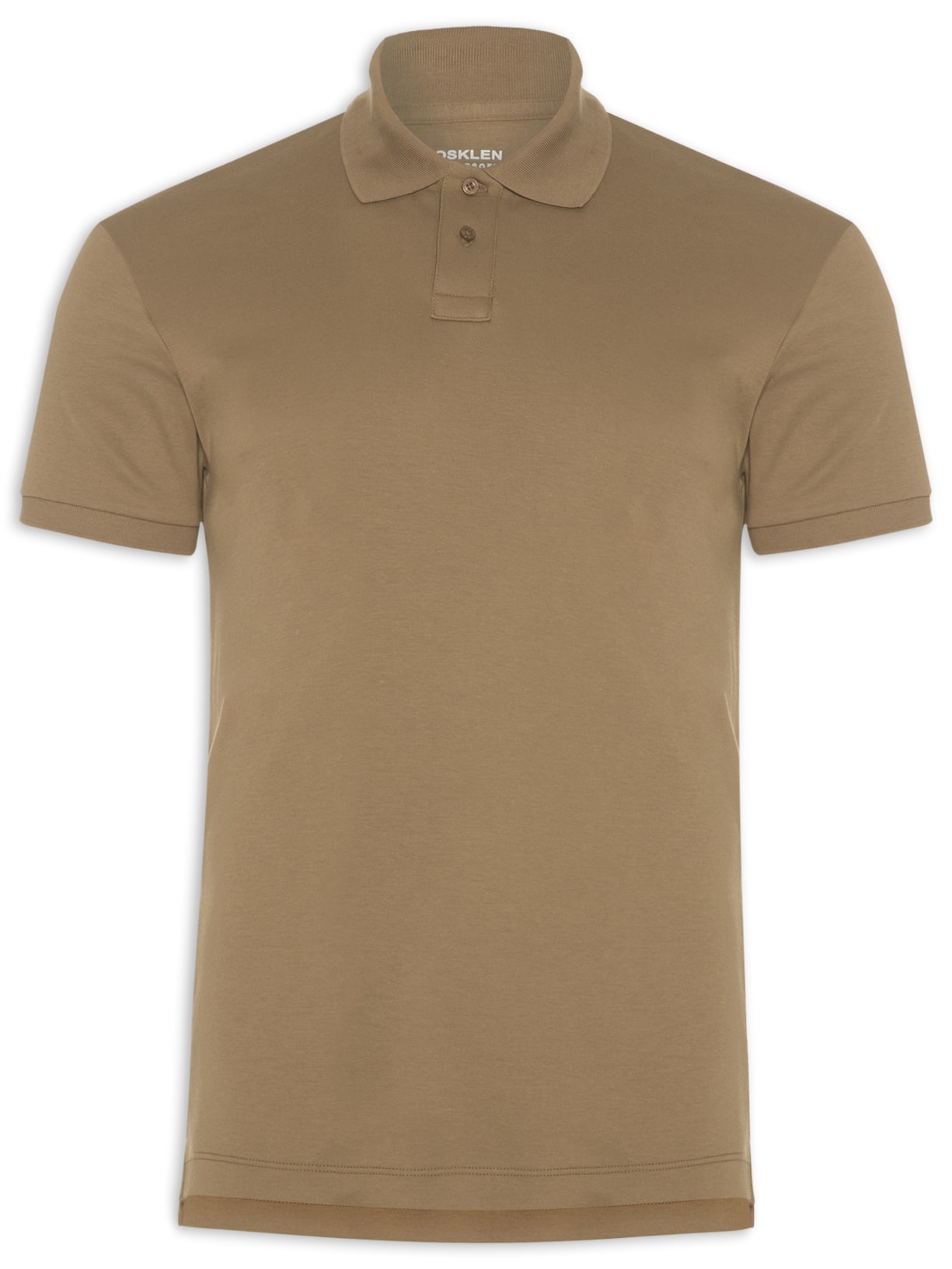 Polo Masculina Supersoft - Marrom