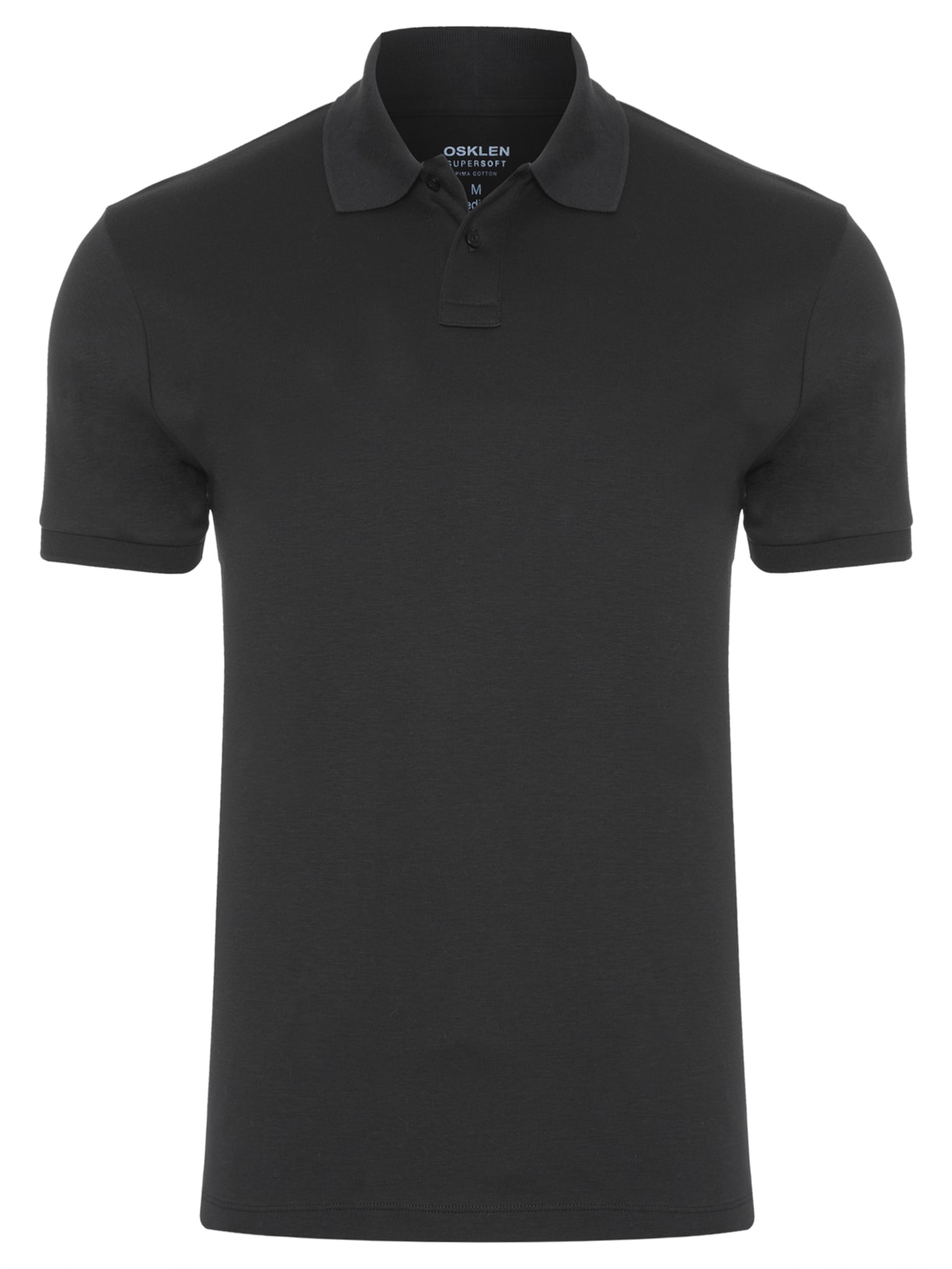 Polo Masculina Supersoft - Preto