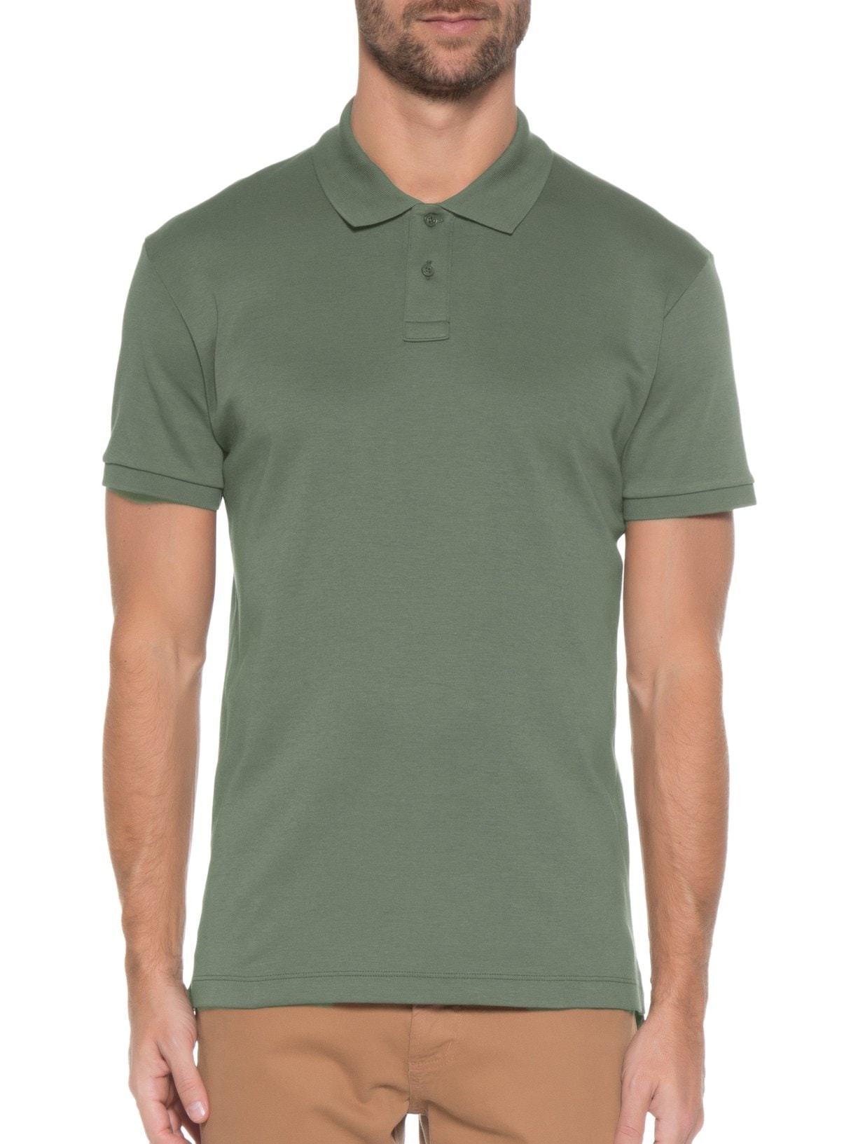 Polo Masculina Supersoft Verde Osklen