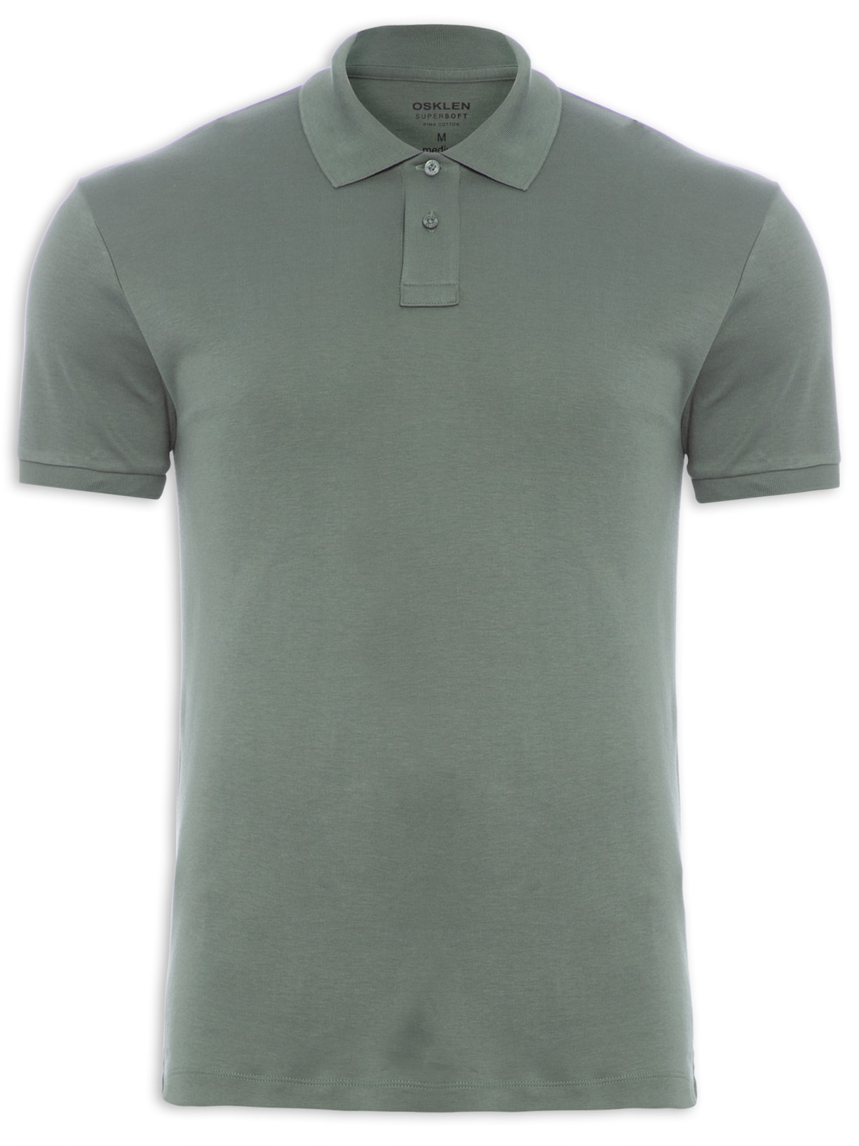 Polo Masculina Supersoft - Verde