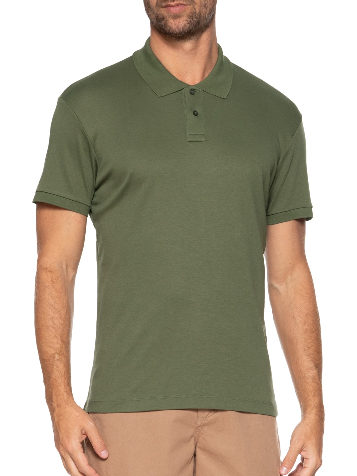 Polo Masculina Supersoft Verde Osklen