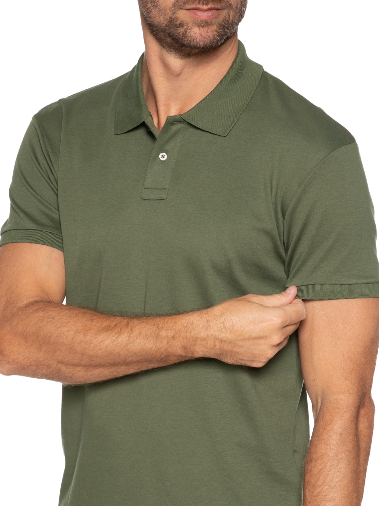 Polo Masculina Supersoft Verde Osklen