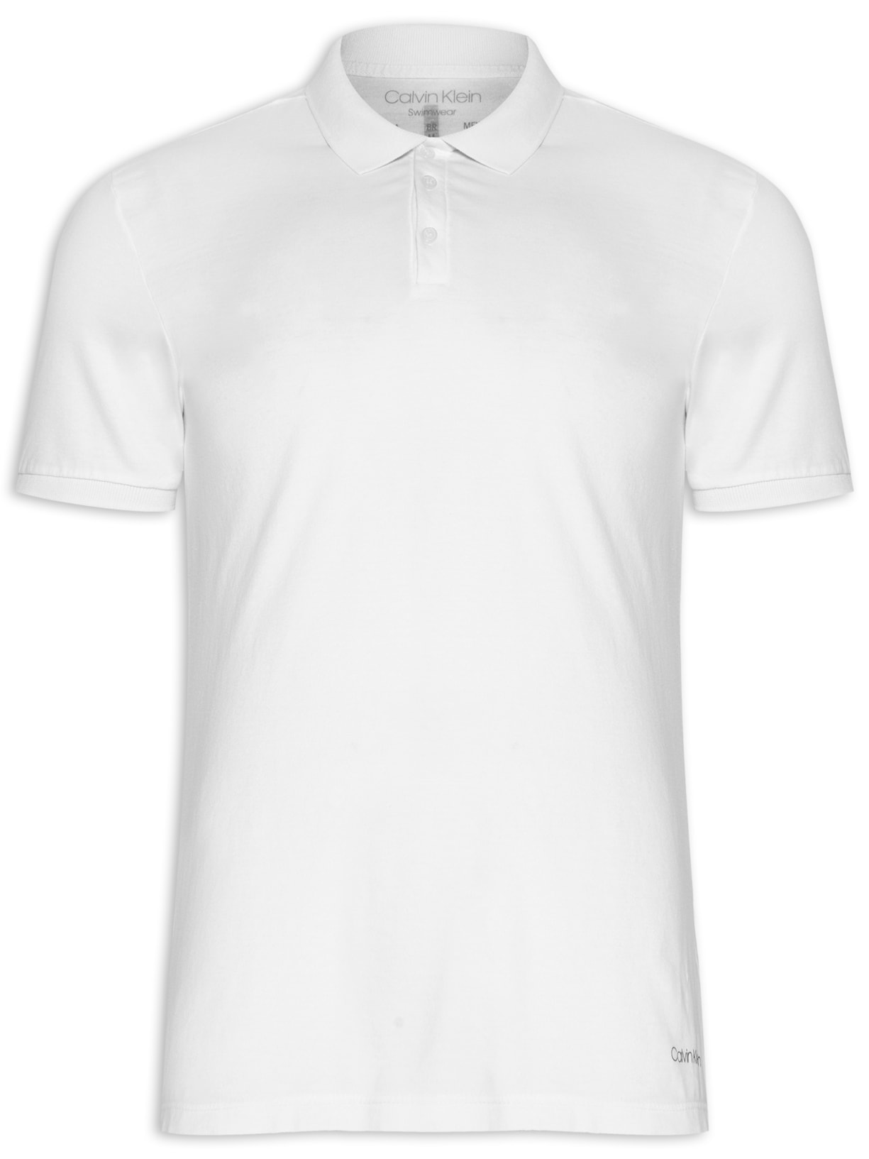 Polo Masculina Swimwear - Branco