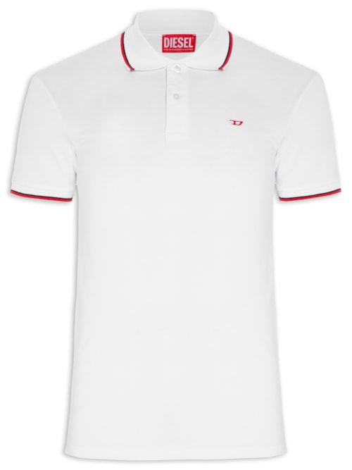 Polo Masculina T-smith-d - Branco