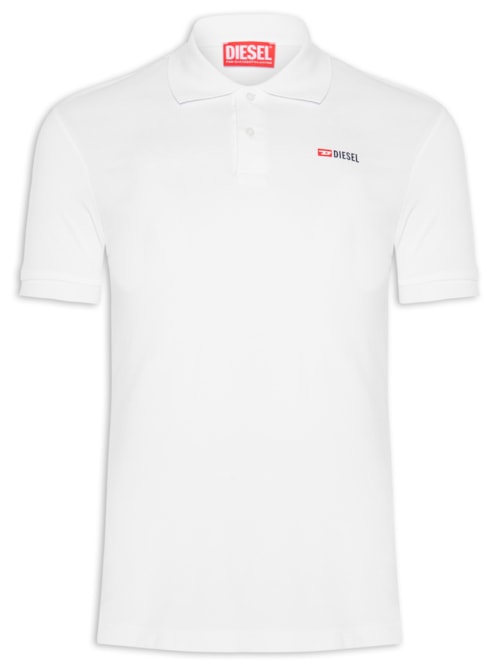 Polo Masculina T Smith Div - Branco