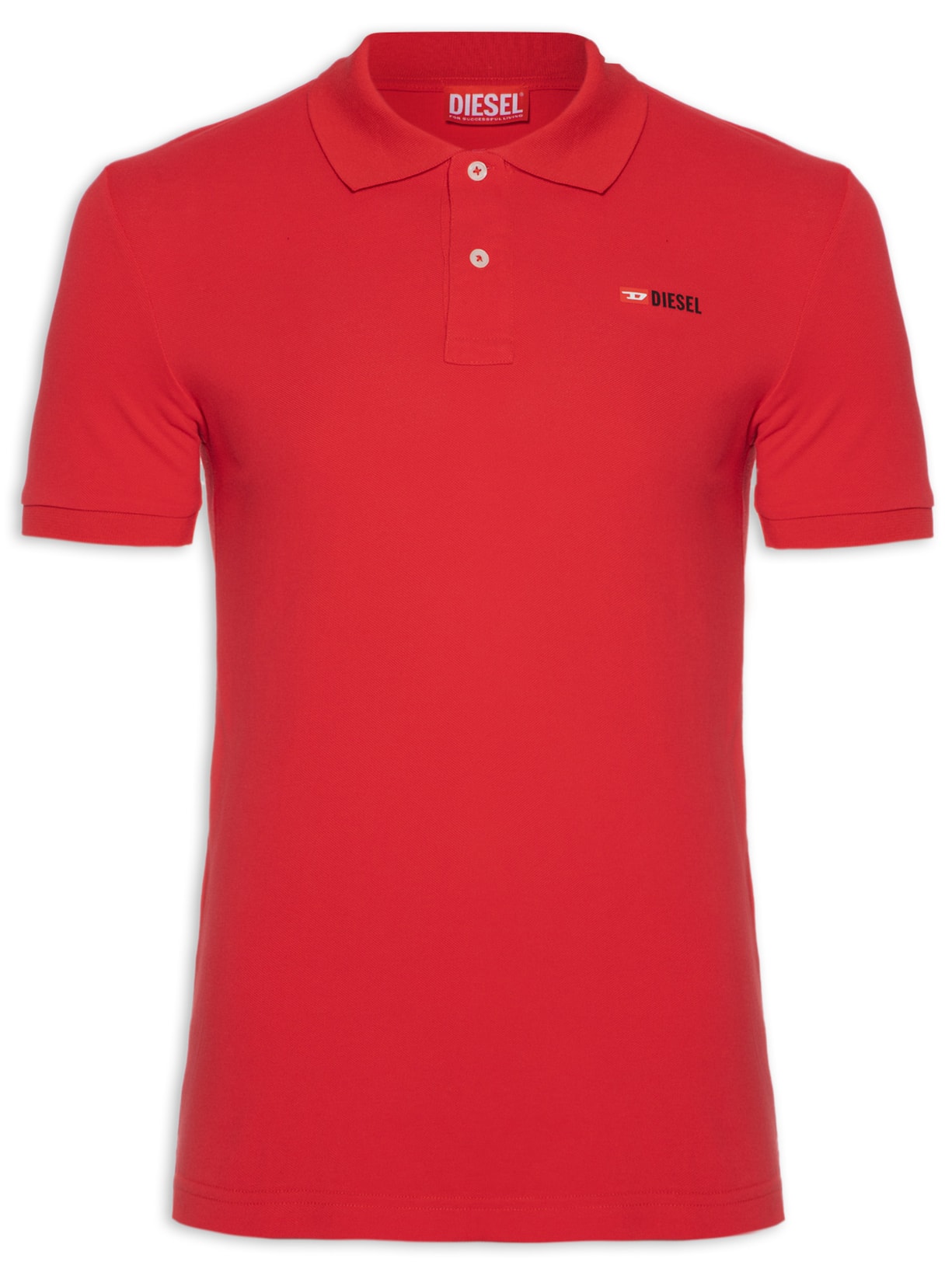 Polo Masculina T-smith-div - Vermelho