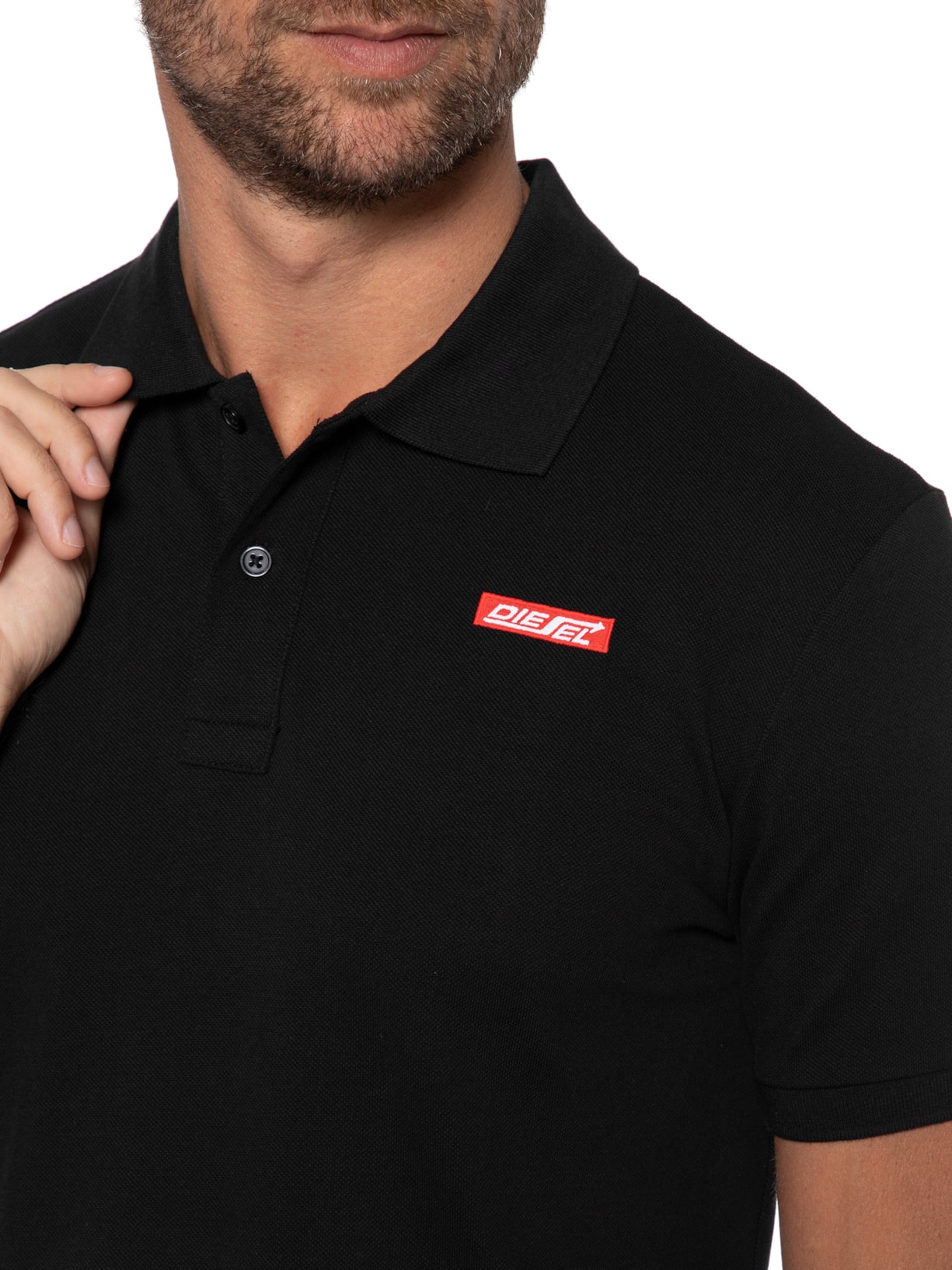 Polo Masculina T-smith-hs1 Preto Diesel