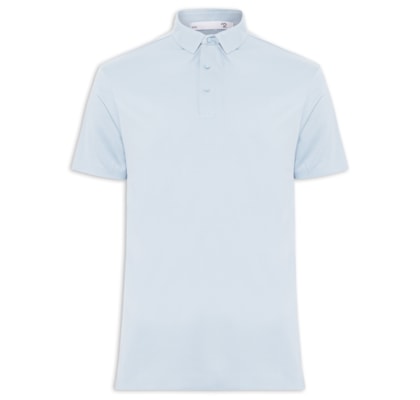 Polo Masculina Tech Corte A Laser - Azul