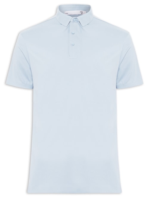 Polo Masculina Tech Corte A Laser - Azul