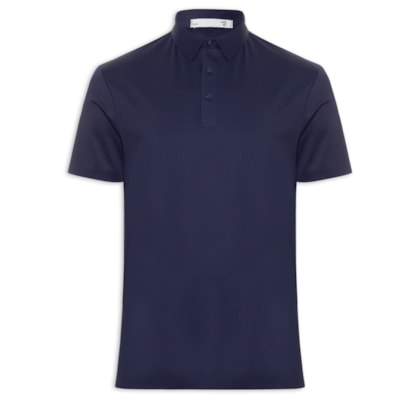 Polo Masculina Tech Corte A Laser - Azul