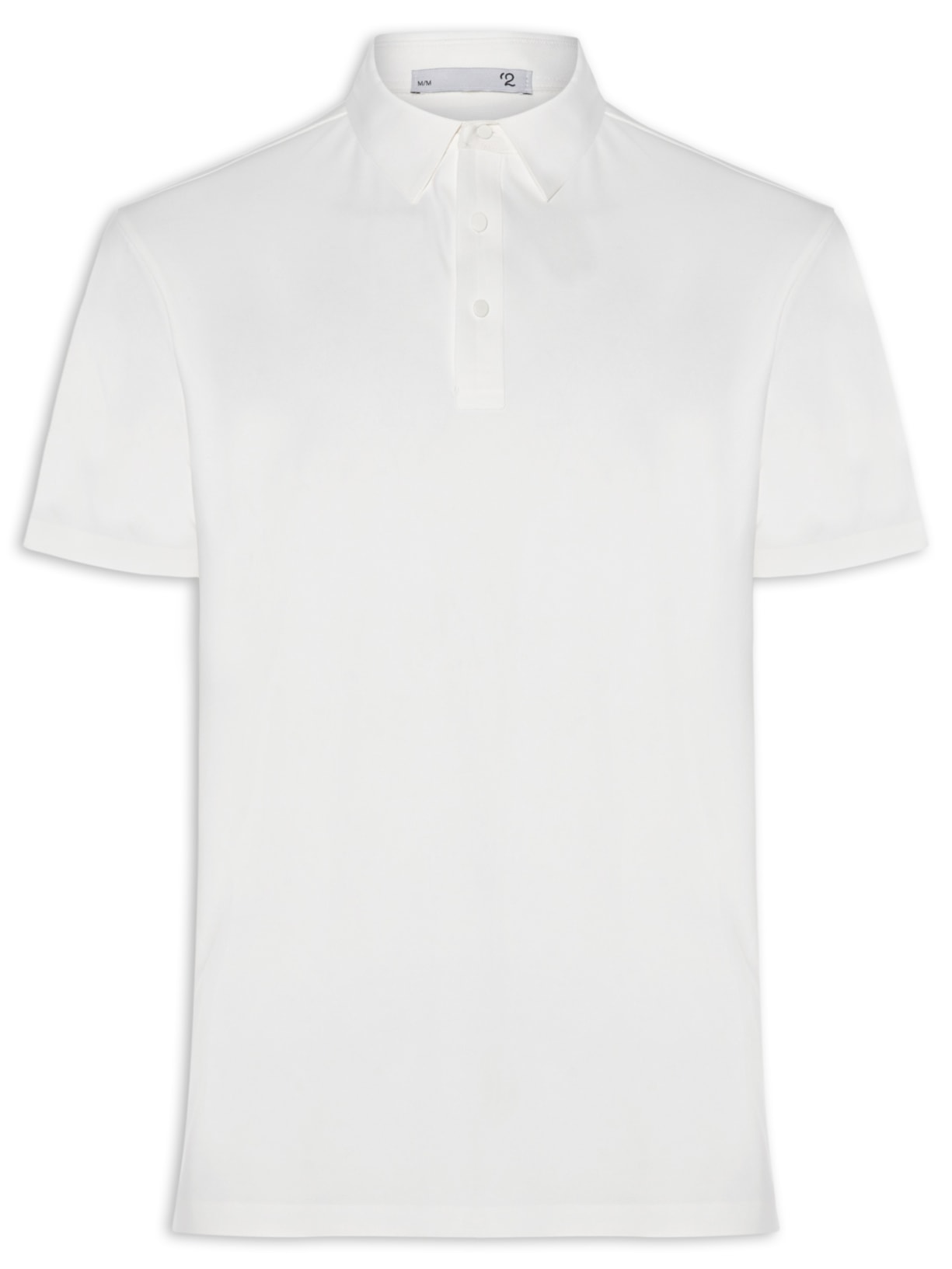 Polo Masculina Tech Corte A Laser - Branco