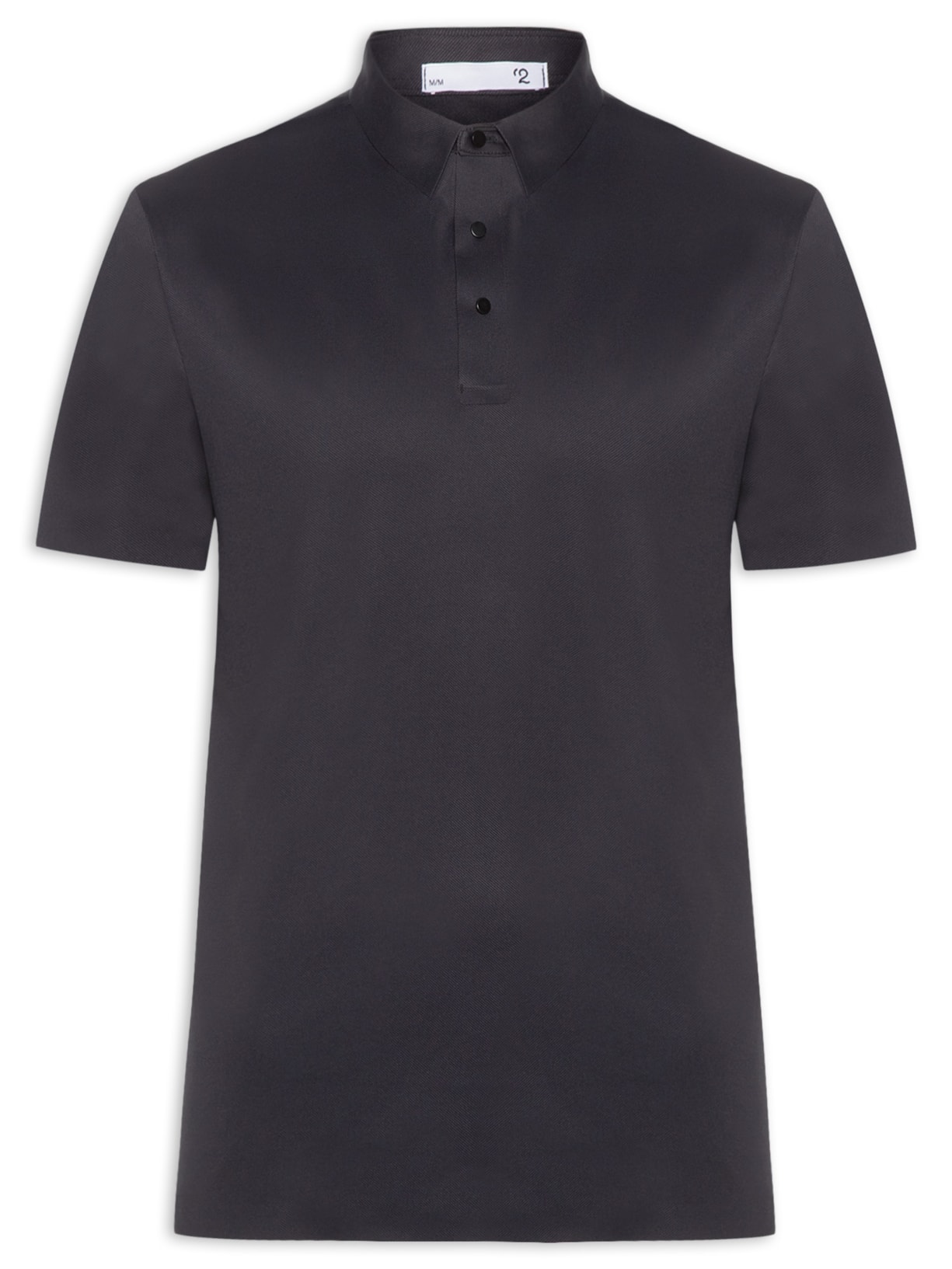Polo Masculina Tech Corte A Laser Preto '2 Essential