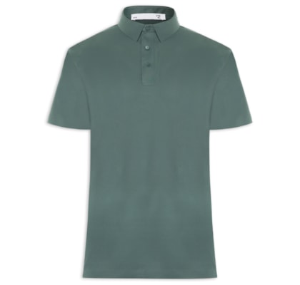 Polo Masculina Tech Corte A Laser - Verde