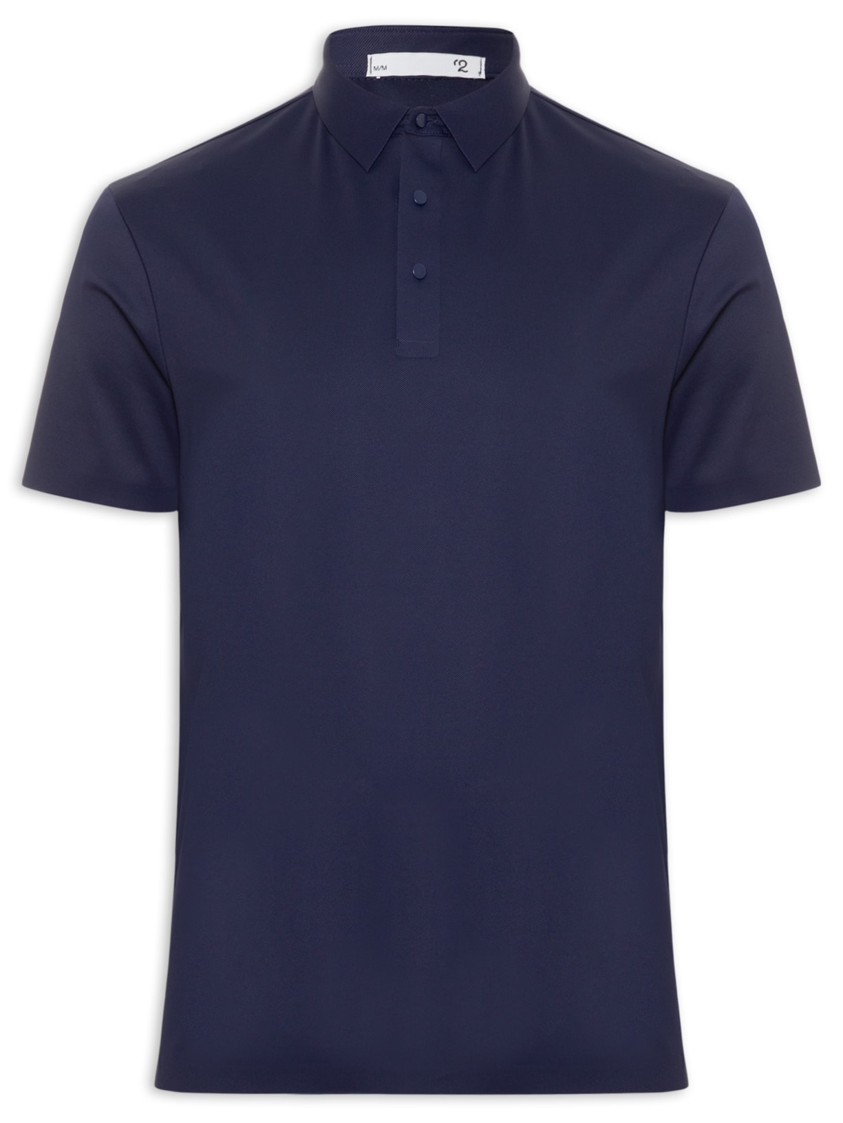 Polo Masculina Tehc Corte A Laser Azul '2 Essential