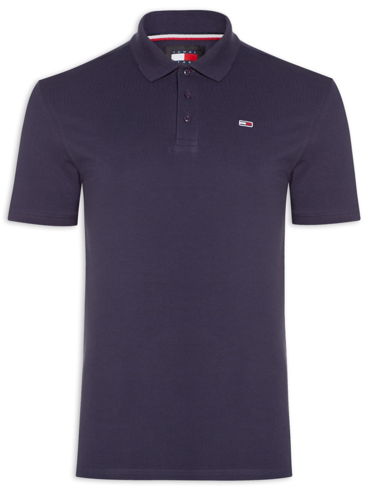 Polo Masculina Tjm Original Fine Pique Ss - Azul
