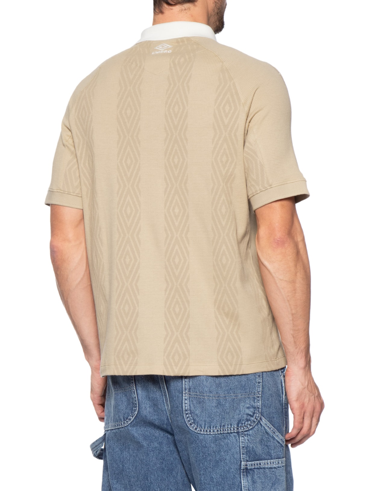 Polo Masculina TNP Jersey II Bege Umbro