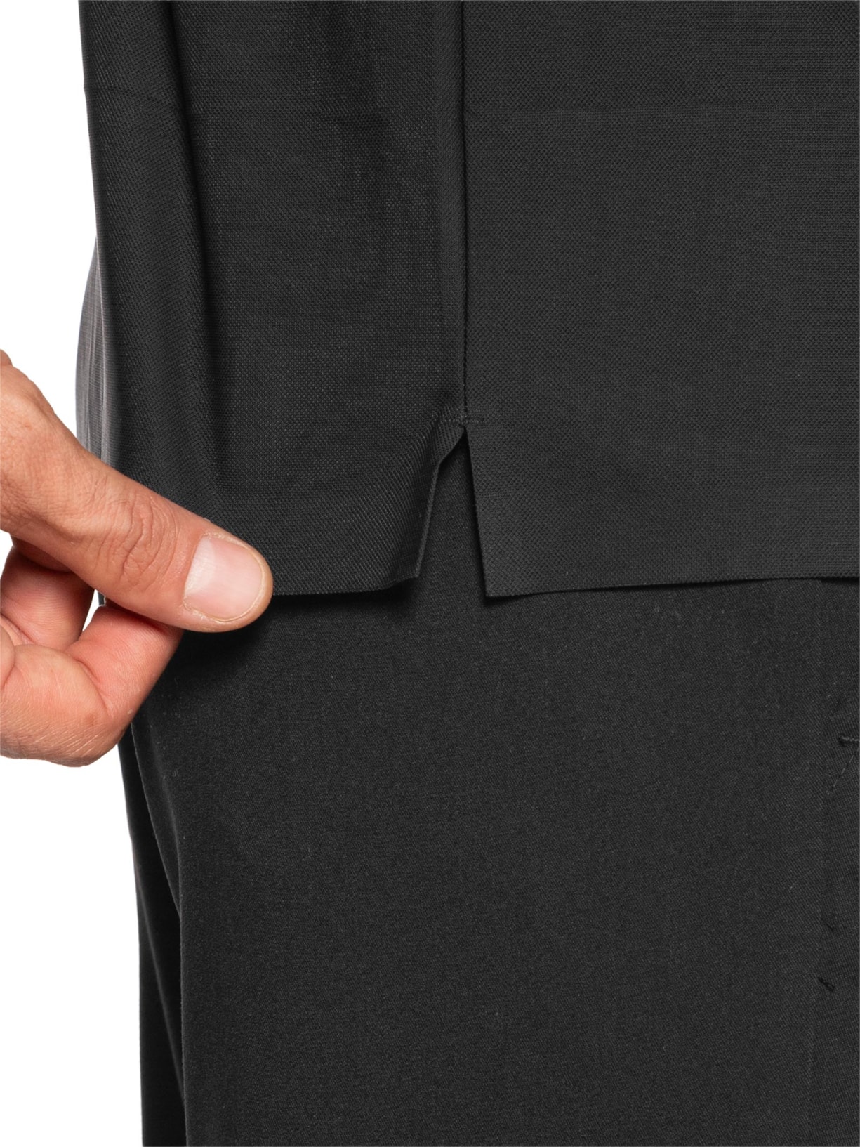 Polo Masculina Toque Gelado Sem Costura Preto '2 Essential