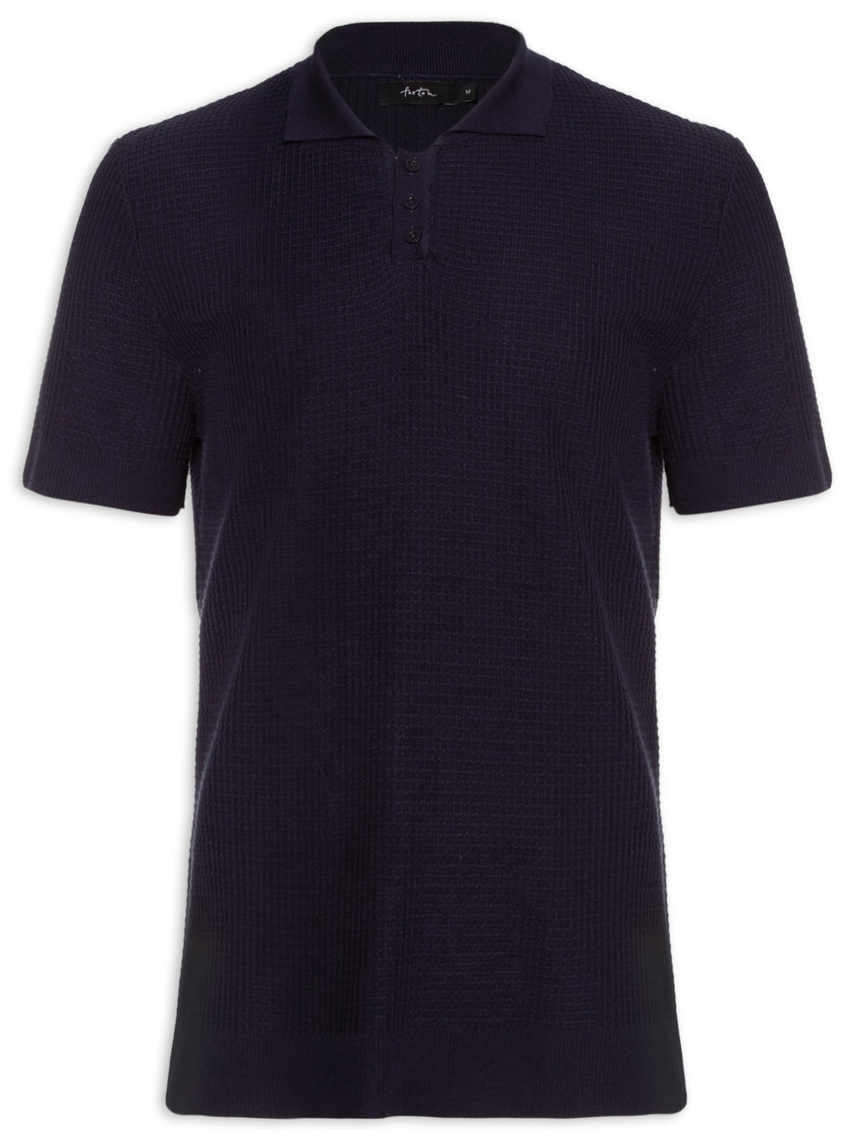 Polo Masculina Tricot Saint Michel - Azul