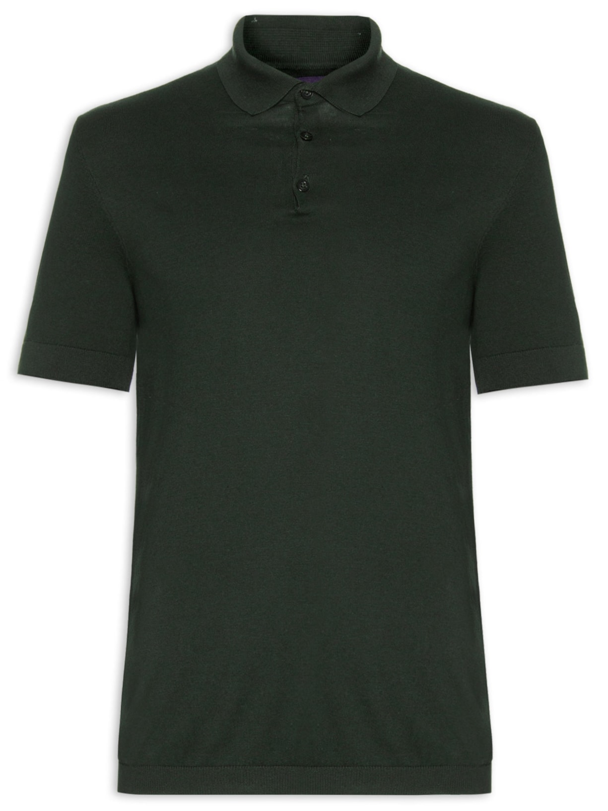 Polo Masculina Tricot - Verde