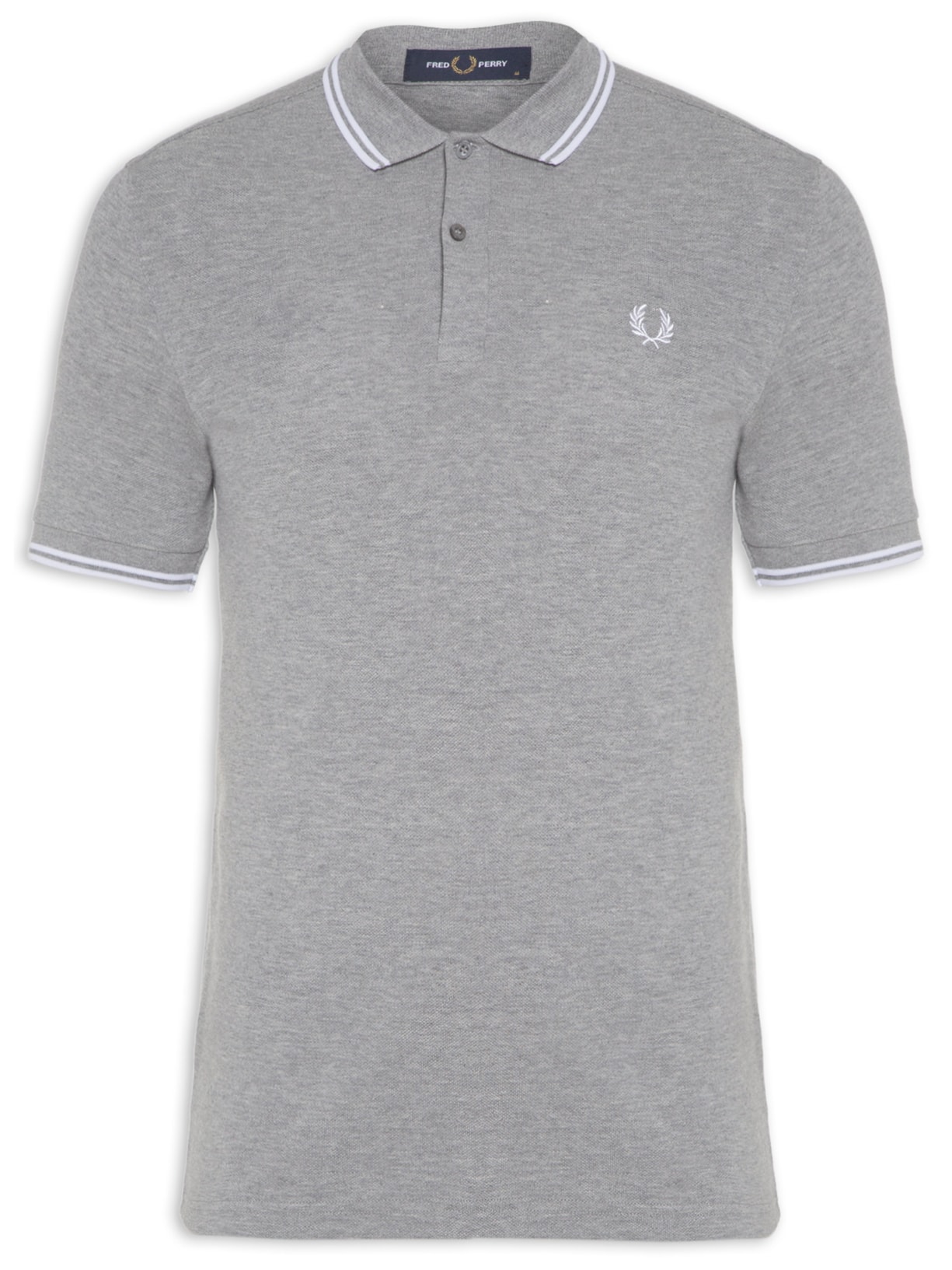 Polo Masculina Twin Tipped - Cinza