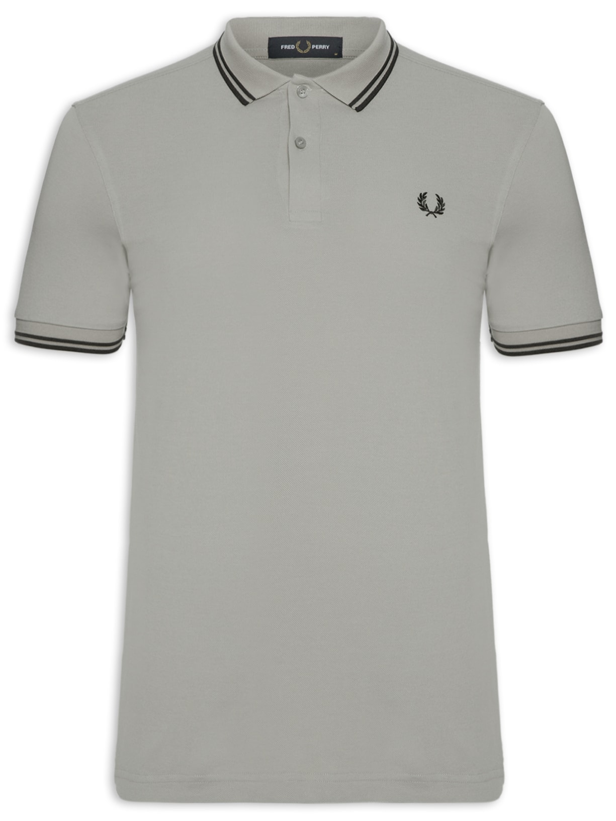 Polo Masculina Twin Tipped - Cinza
