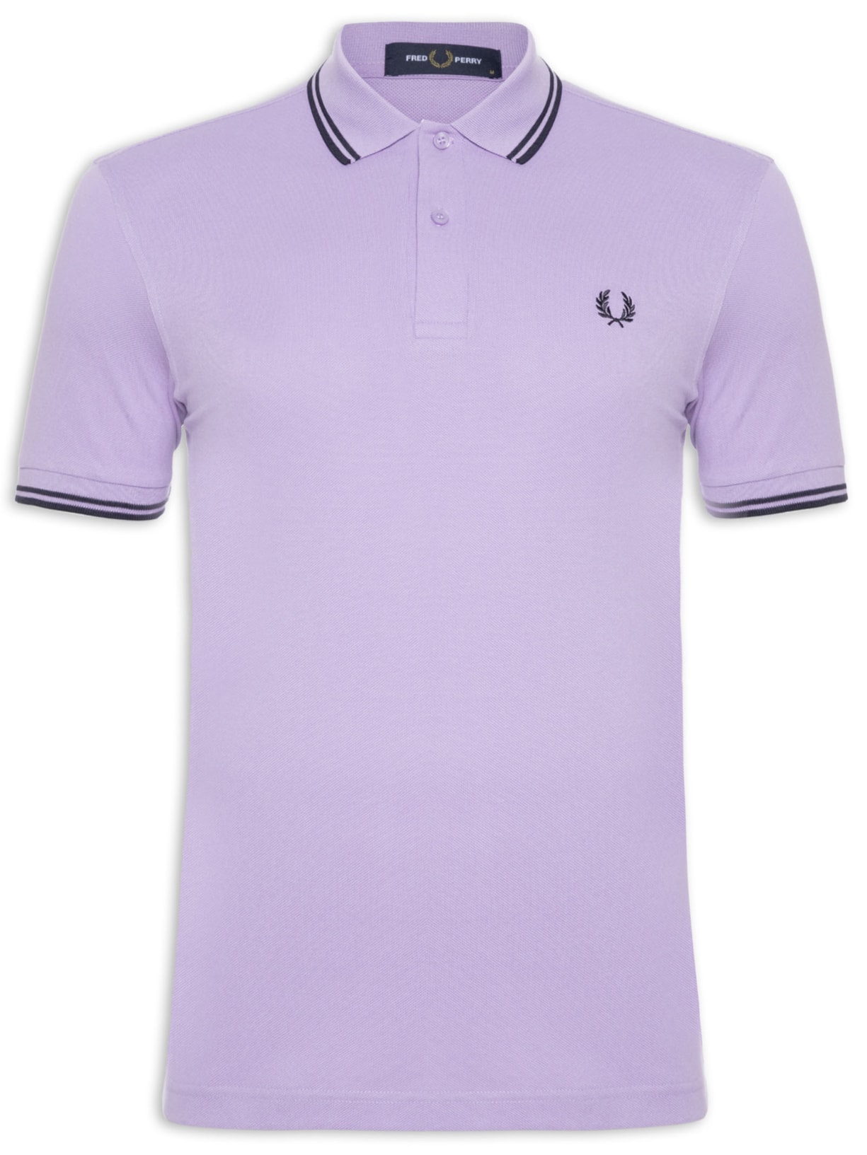 Polo Masculina Twin Tipped - Lilás