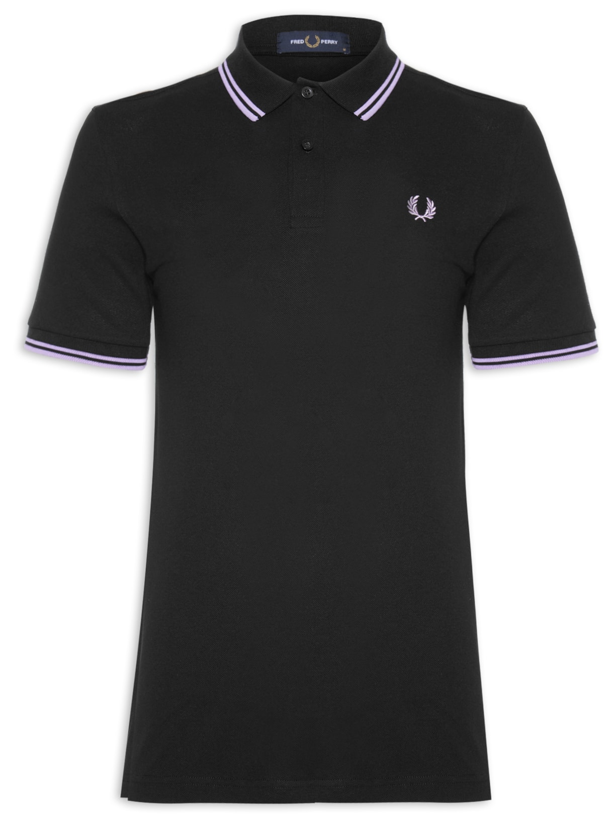 Polo Masculina Twin Tipped - Preto