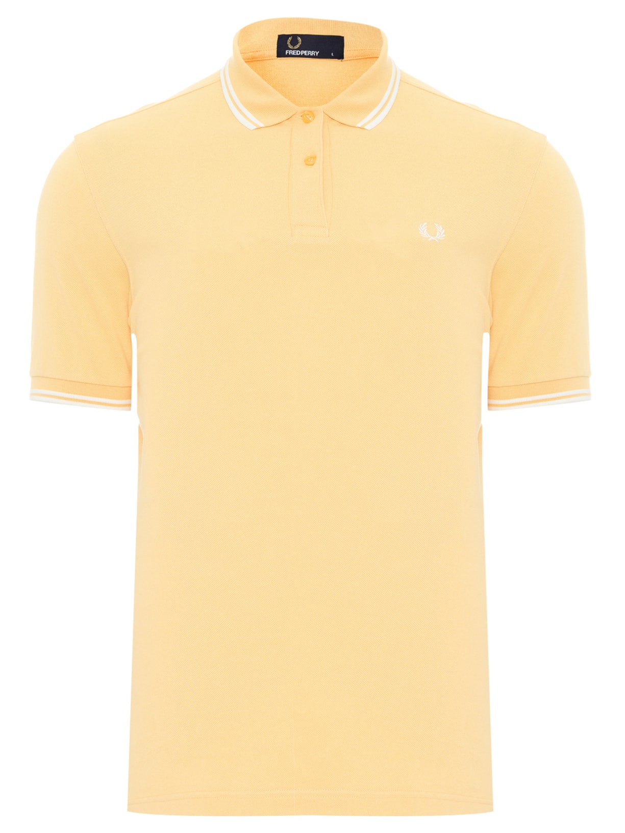 Polo Masculina Twin Tipped Shirt - Amarelo