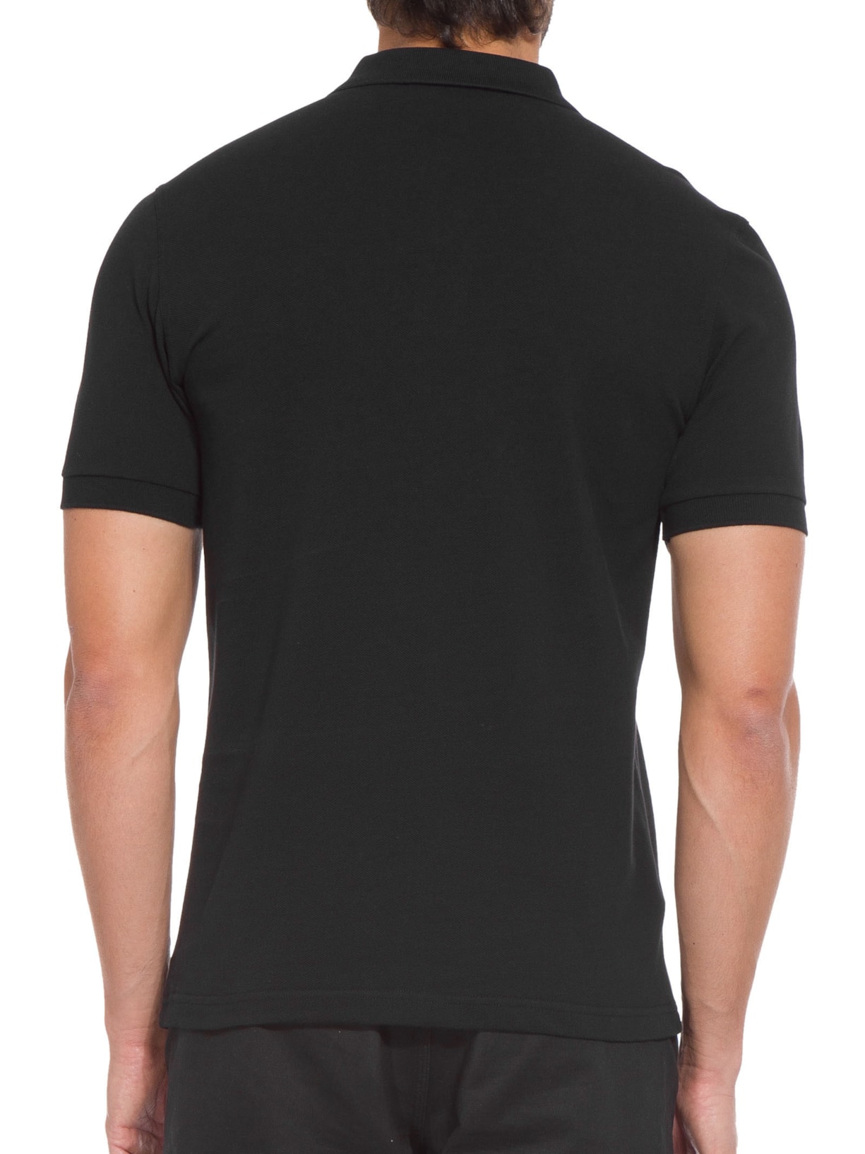 Polo Masculina Twin Tipped Shirt Preto Fred Perry