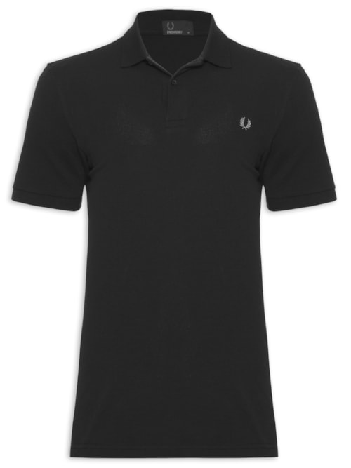 Polo Masculina Twin Tipped Shirt - Preto