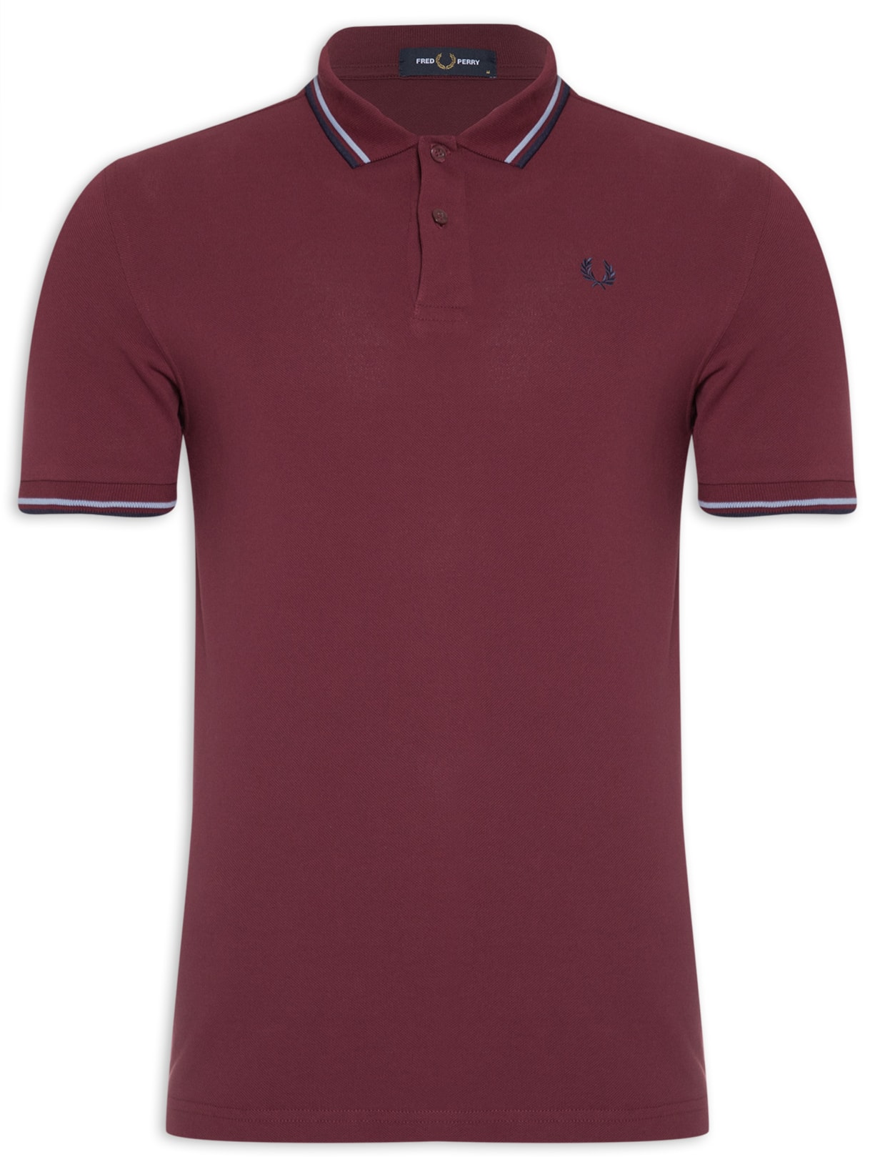 Polo Masculina Twin Tipped Shirt - Vermelho