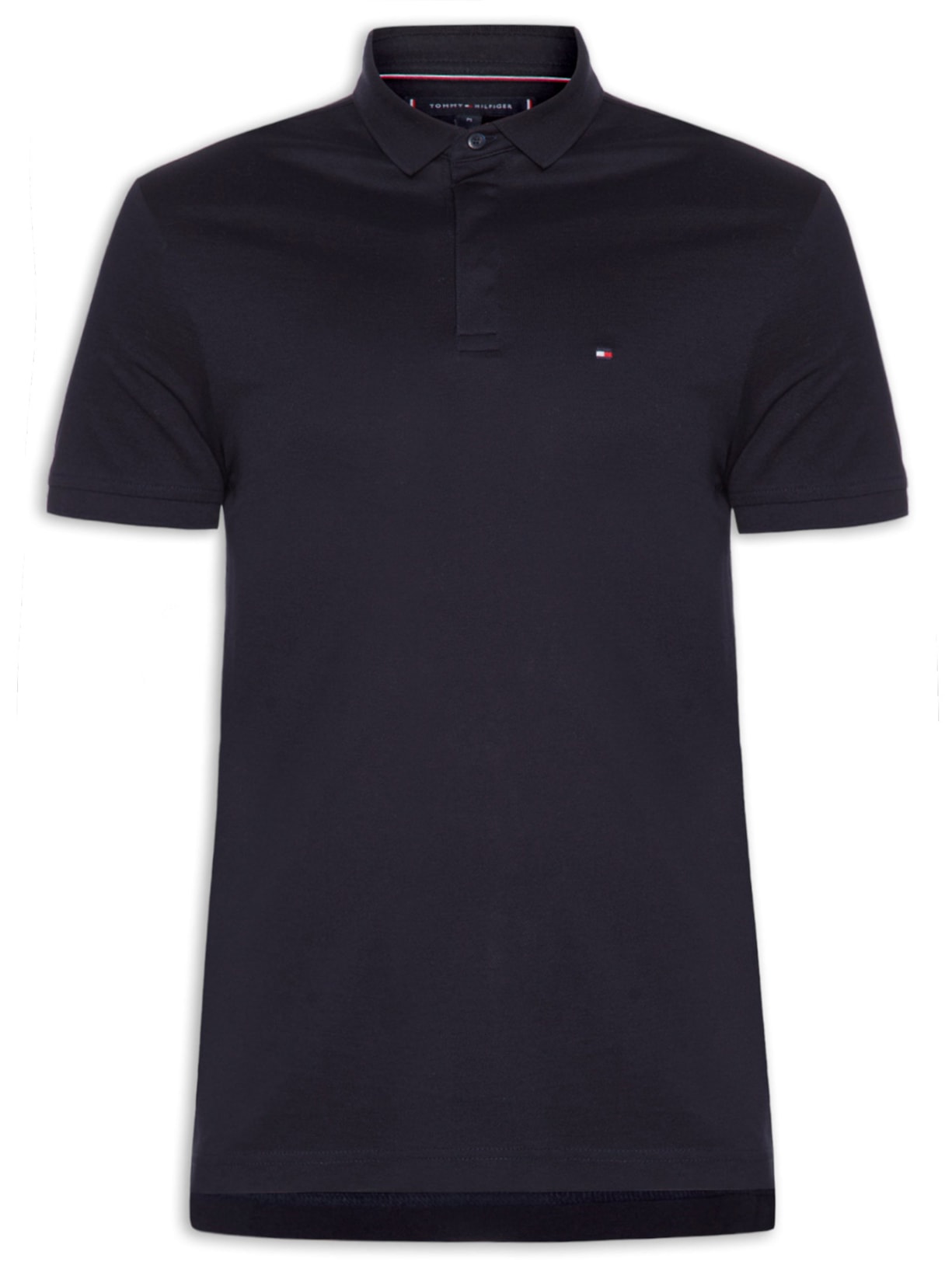 Polo Masculina Vista Coberta Regular Fit Em Algodão - Azul