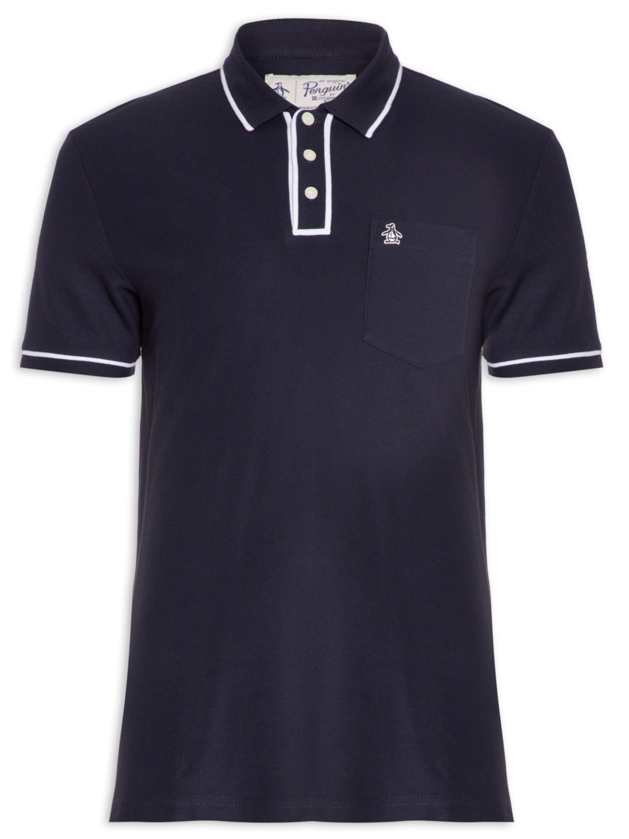 Polo Masculina Vivos - Azul