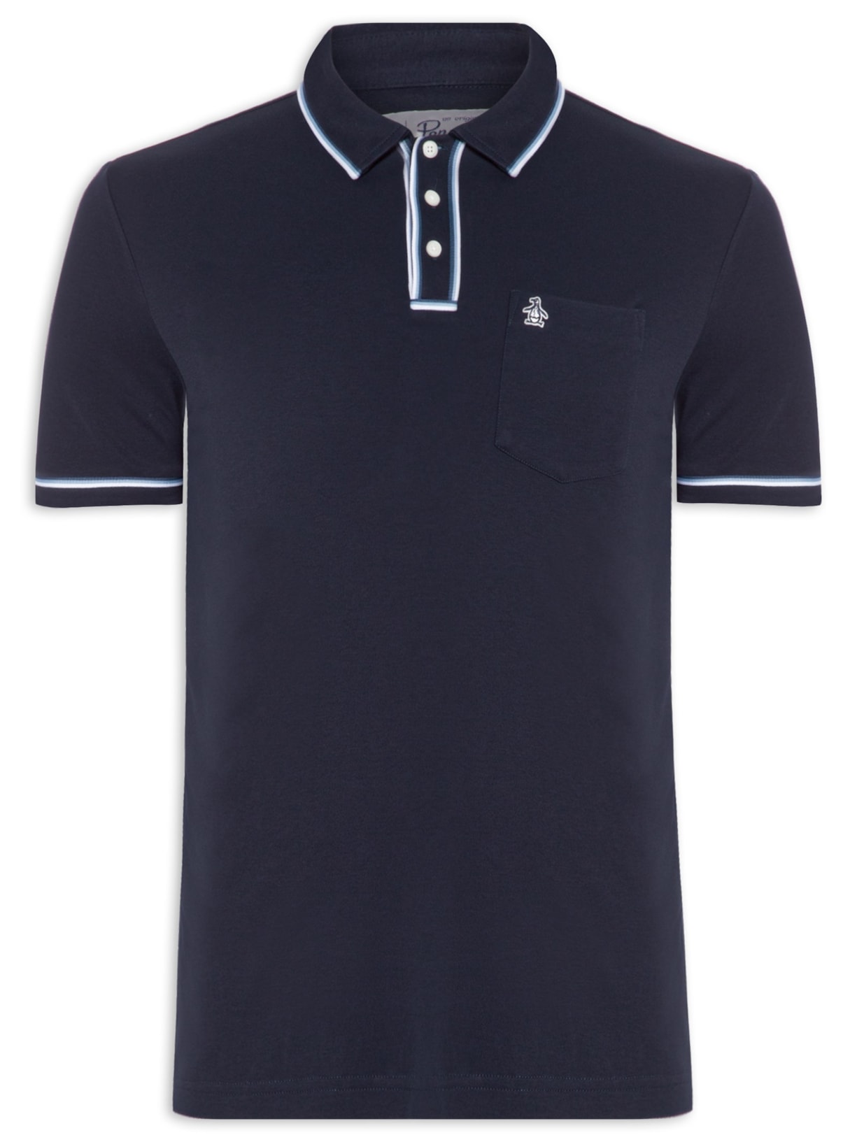 Polo Masculina Vivos - Azul
