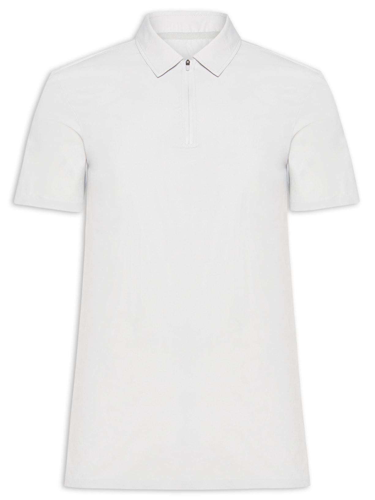 Polo Masculina Zip Comfy Men Cinza Live!