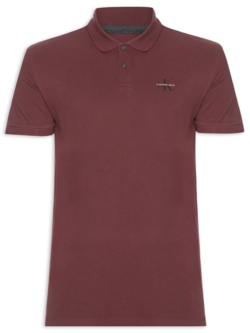 Polo Masculino Logo Re Issue Peit – Vermelho