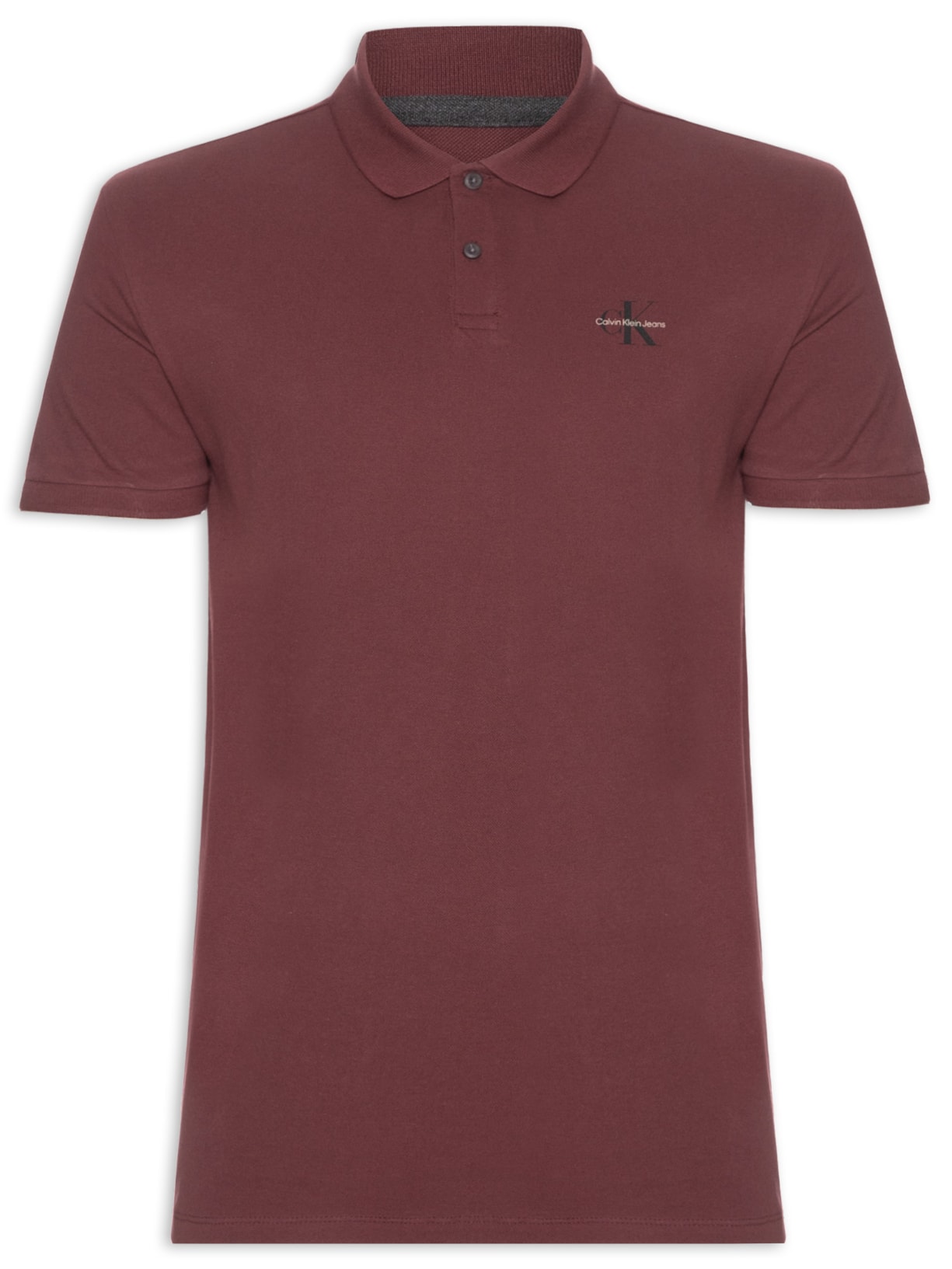 Polo Masculino Logo Re Issue Peit Vermelho Calvin Klein Jeans
