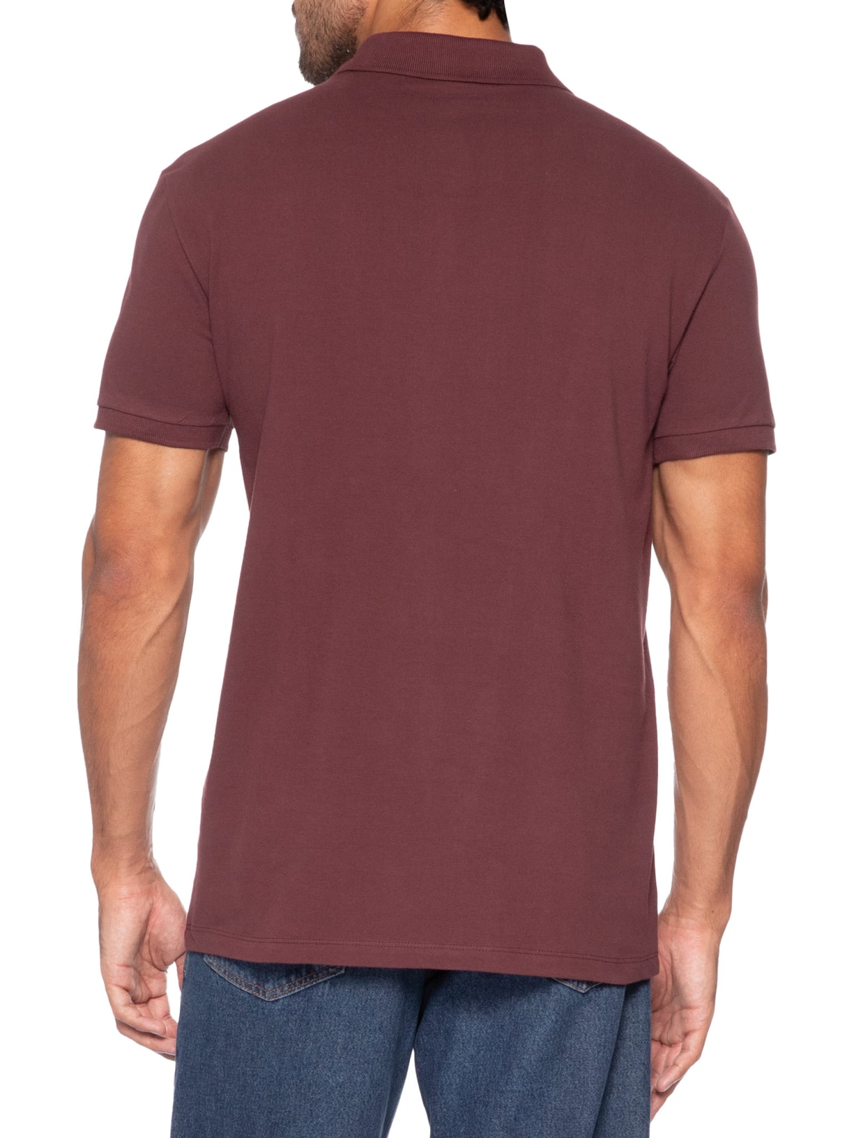 Polo Masculino Logo Re Issue Peit Vermelho Calvin Klein Jeans