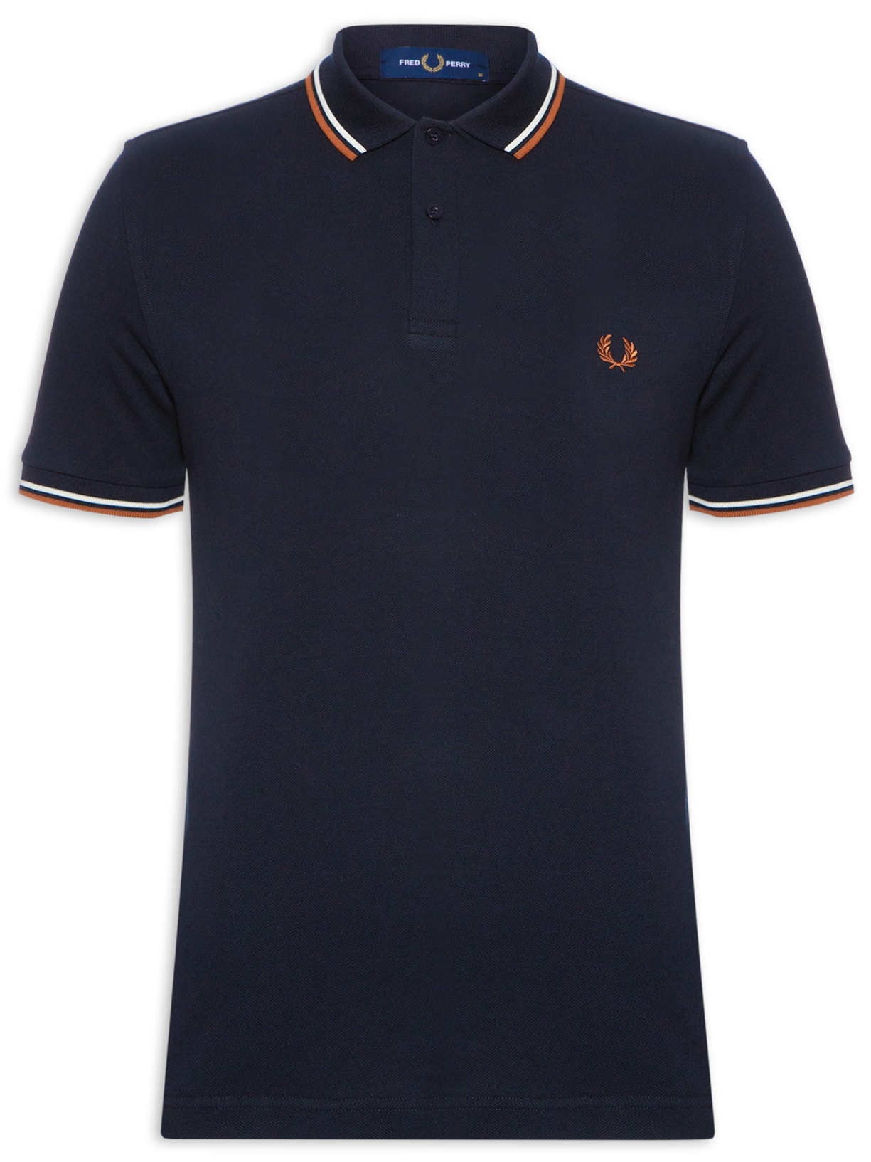Polo Twin Tipped Fred Perry Shirt - Azul