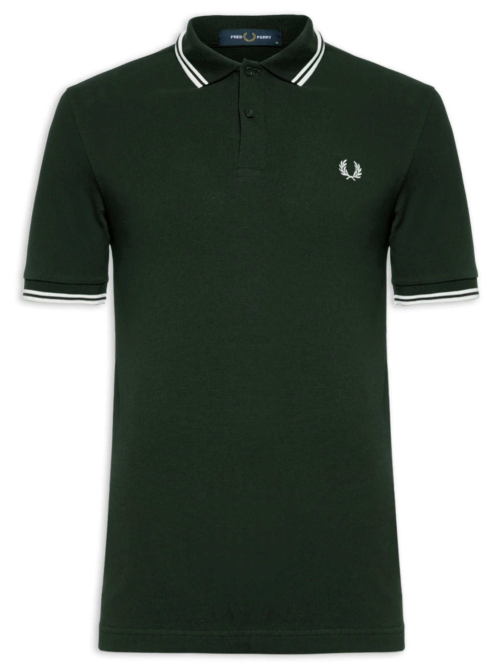 Fred Perry - Polo Twin Tipped - Verde