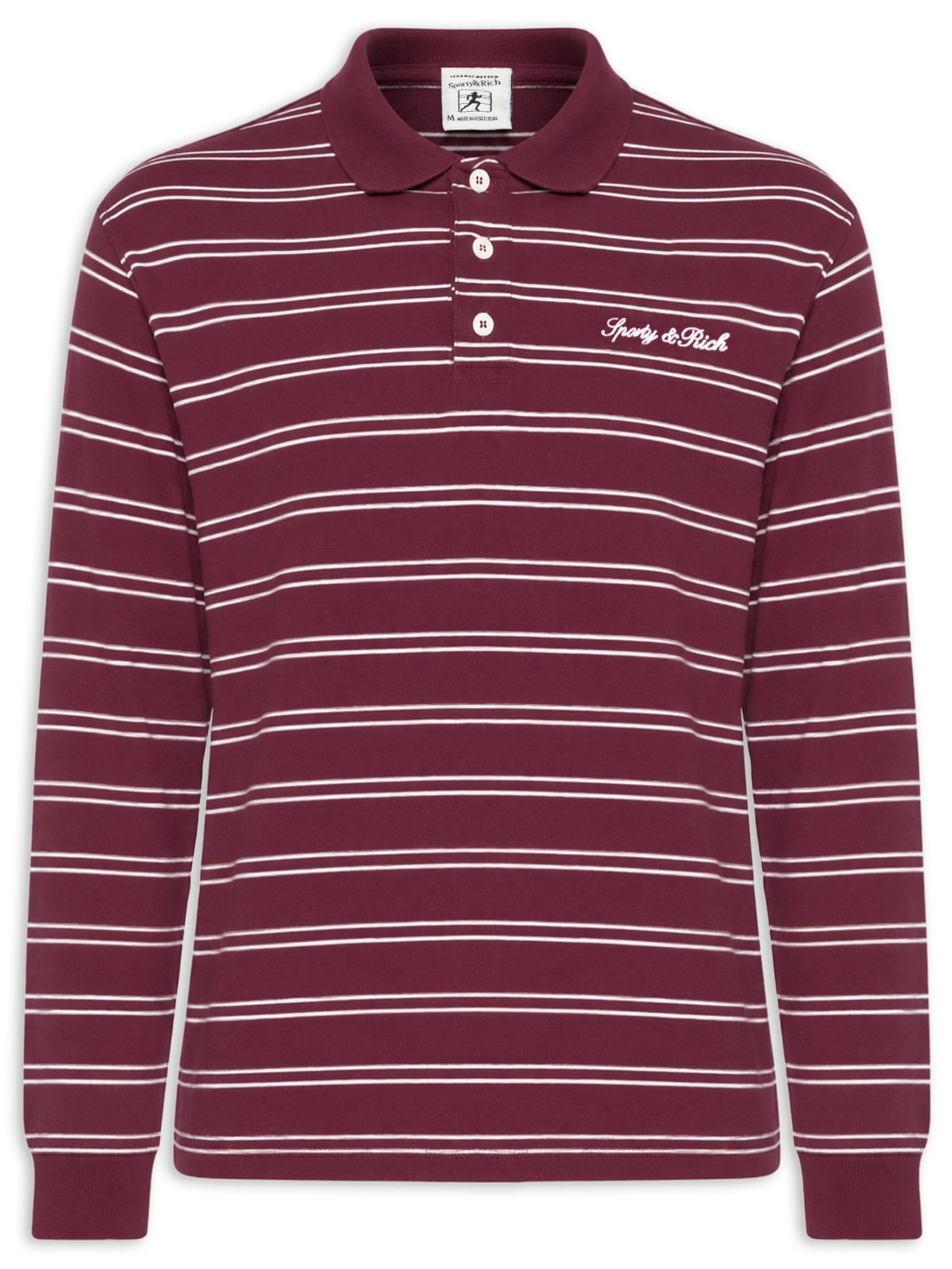Polo Unissex Signature Logo Easy – Vermelho Sporty & Rich