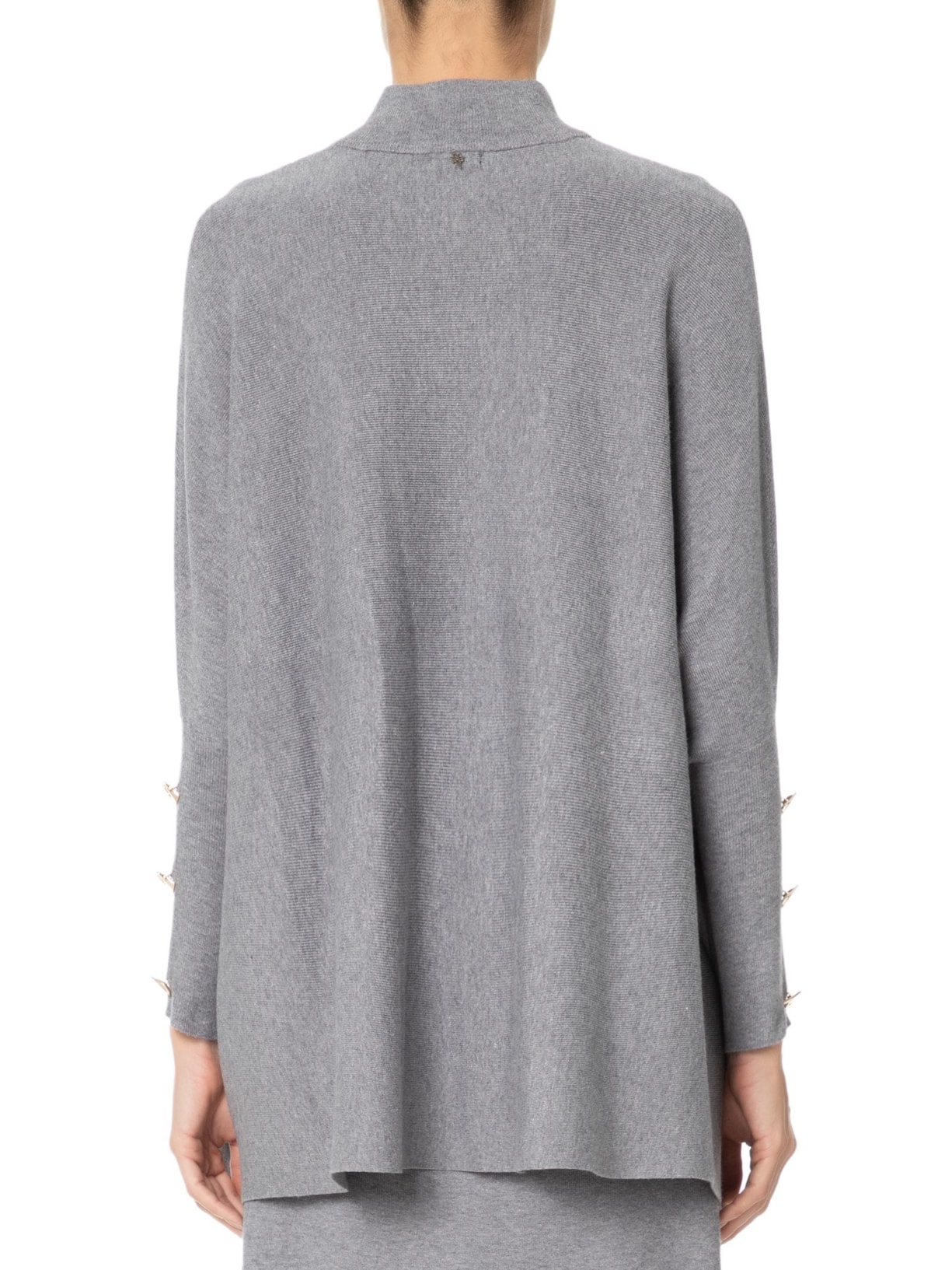 Poncho Feminino Andressa II Cinza Le Lis