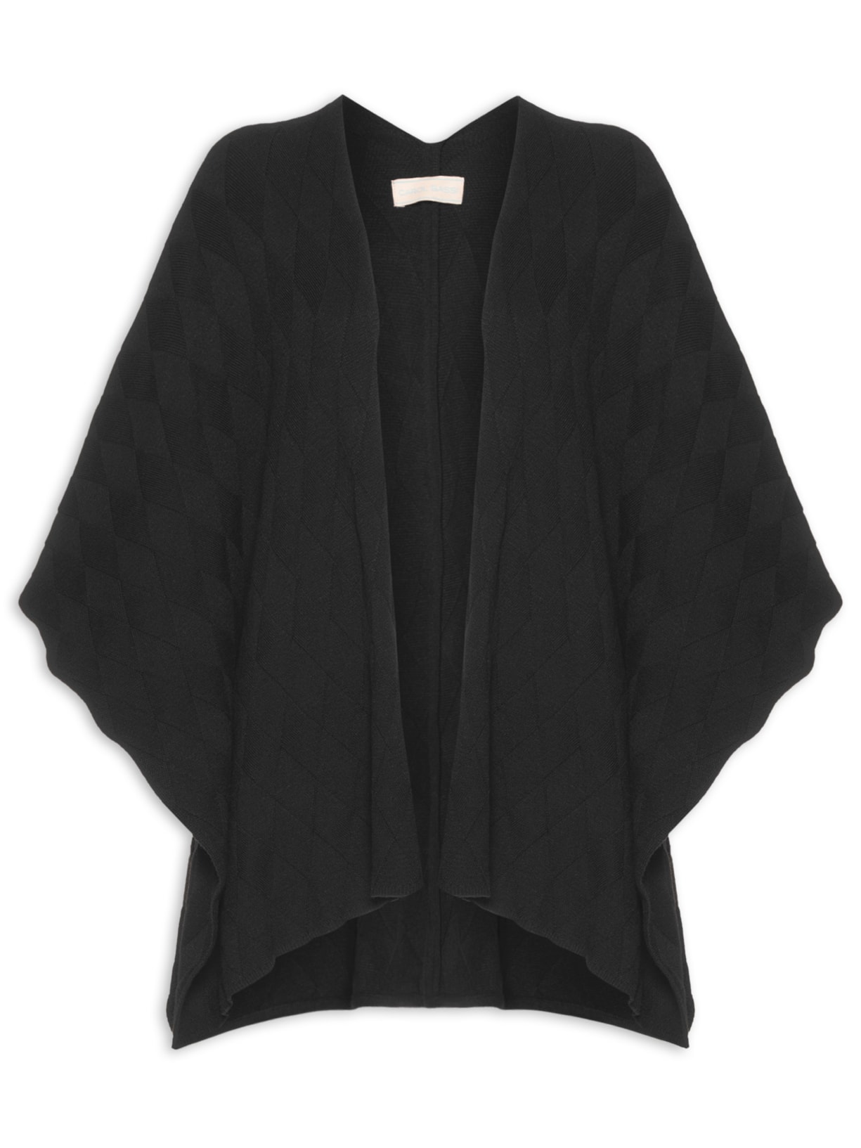 Poncho Feminino Jacque - Preto