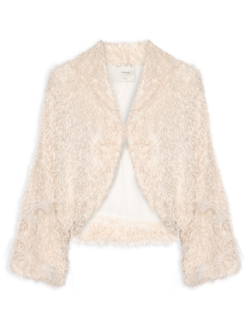 Poncho Feminino Leona - Off White