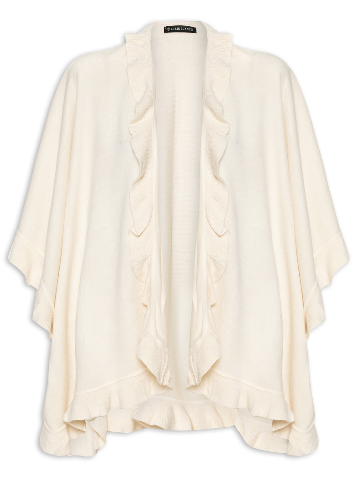 Poncho Feminino Macris - Branco