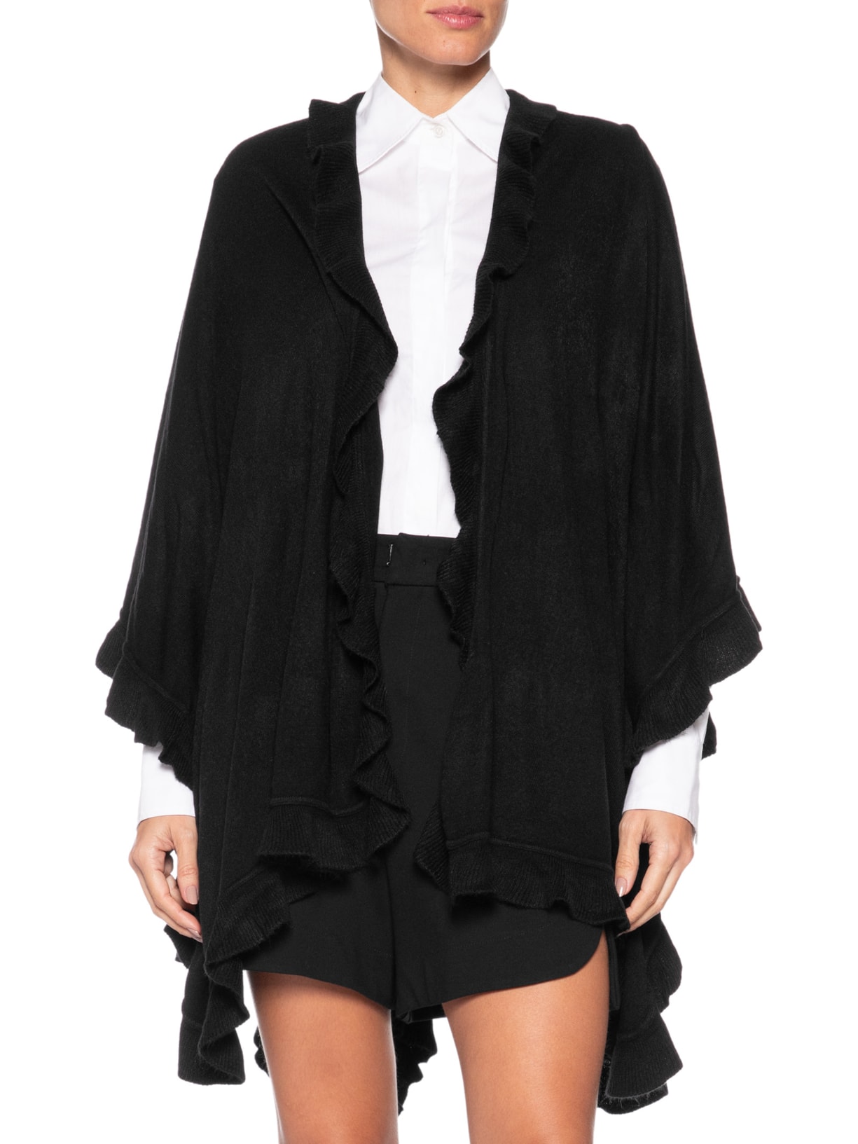 Poncho Feminino Macris – Preto Le Lis