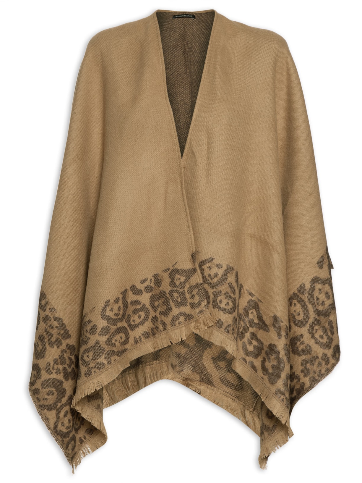 Poncho Feminino Maria - Bege