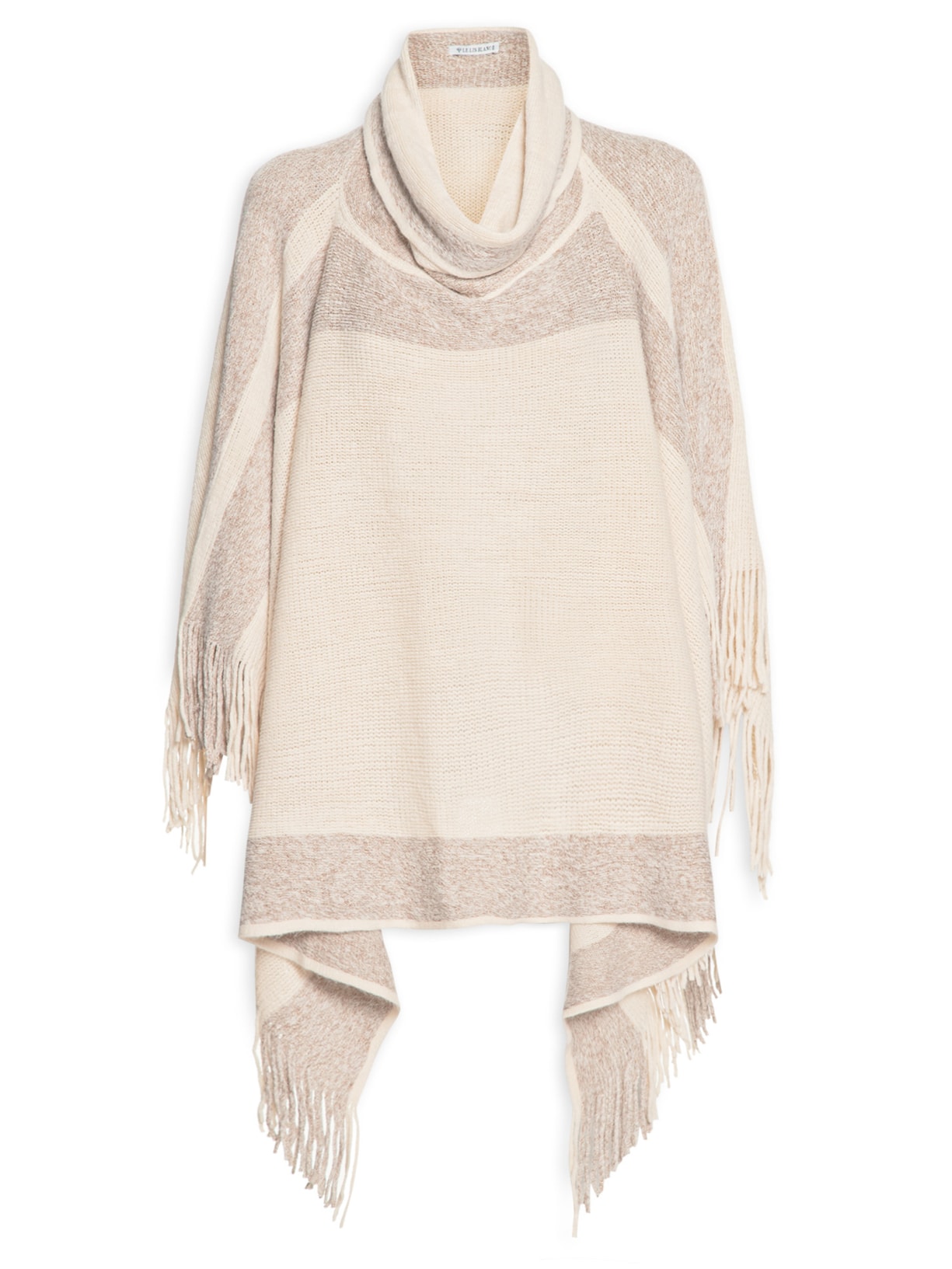 Poncho Feminino Monica - Bege