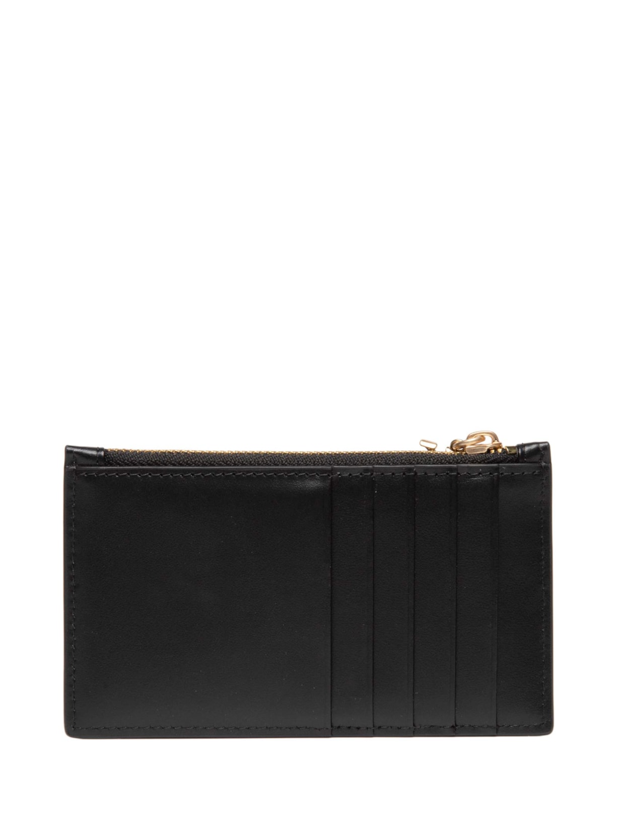 Porta-Cartão Feminino Com Zíper Preto Calvin Klein Jeans