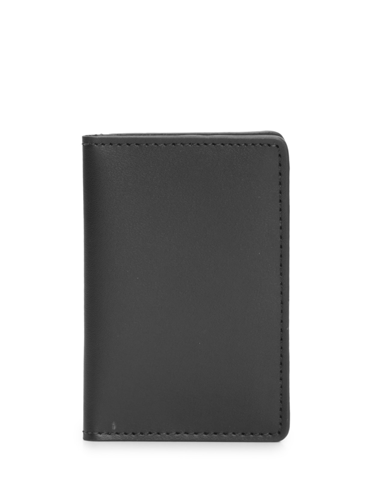 Porta Cartão Masculino De Couro - Preto